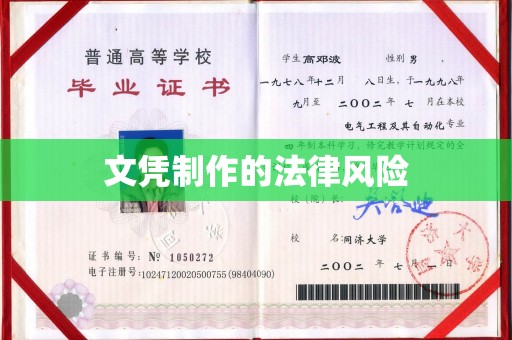 东乡文凭制作的法律风险