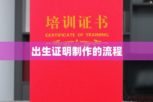 东乡出生证明制作的流程