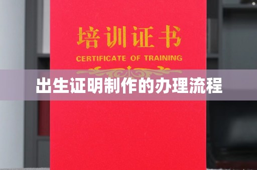 东乡出生证明制作的办理流程